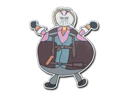 Sticker | Poorly Drawn Bloody Darryl