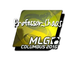 Sticker | Professor_Chaos (Foil) | MLG Columbus 2016