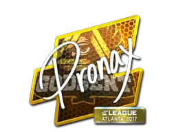 Sticker | pronax (Foil) | Atlanta 2017