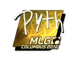Sticker | pyth (Gold) | MLG Columbus 2016