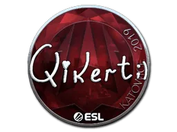 Sticker | qikert (Foil) | Katowice 2019