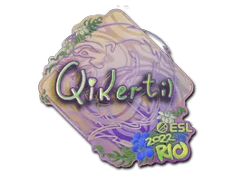 Sticker | qikert (Holo) | Rio 2022