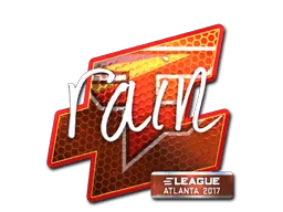 Sticker | rain (Foil) | Atlanta 2017