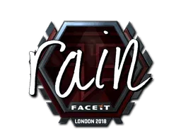 Sticker | rain (Foil) | London 2018