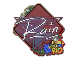 Sticker | rain (Glitter) | Rio 2022