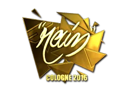 Sticker | rain (Gold) | Cologne 2016