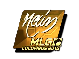 Sticker | rain (Gold) | MLG Columbus 2016