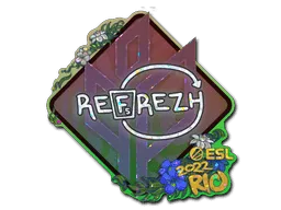 Sticker | refrezh (Glitter) | Rio 2022