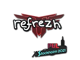 Sticker | refrezh | Stockholm 2021