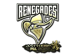 Sticker | Renegades (Gold) | Antwerp 2022