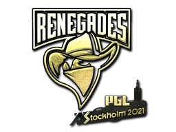 Sticker | Renegades (Gold) | Stockholm 2021