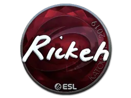 Sticker | Rickeh (Foil) | Katowice 2019