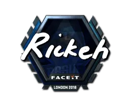 Sticker | Rickeh (Foil) | London 2018