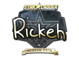 Sticker | Rickeh (Gold) | Berlin 2019