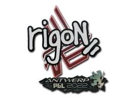 Sticker | rigoN | Antwerp 2022