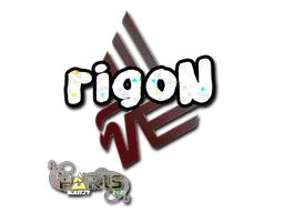 Sticker | rigoN (Glitter) | Paris 2023