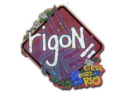 Sticker | rigoN (Glitter) | Rio 2022