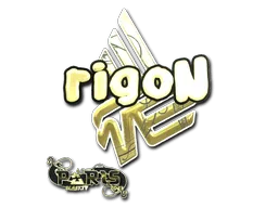 Sticker | rigoN (Gold) | Paris 2023