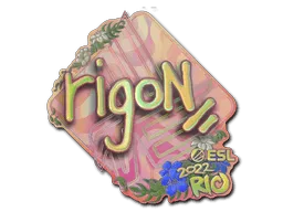 Sticker | rigoN (Holo) | Rio 2022