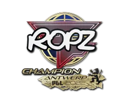 Sticker | ropz (Champion) | Antwerp 2022