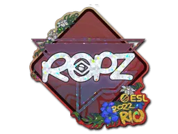 Sticker | ropz (Glitter) | Rio 2022