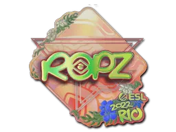 Sticker | ropz (Holo) | Rio 2022