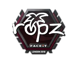 Sticker | ropz | London 2018