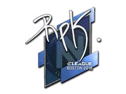 Sticker | RpK | Boston 2018