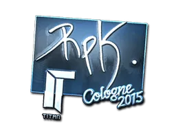 Sticker | RpK (Foil) | Cologne 2015