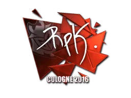 Sticker | RpK (Foil) | Cologne 2016