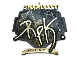 Sticker | RpK (Gold) | Berlin 2019