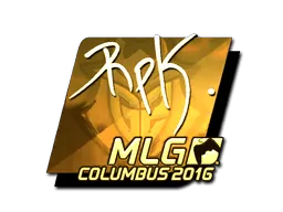 Sticker | RpK (Gold) | MLG Columbus 2016