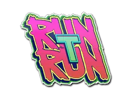 Sticker | Run T, Run