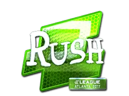 Sticker | RUSH (Foil) | Atlanta 2017