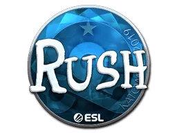 Sticker | RUSH (Foil) | Katowice 2019