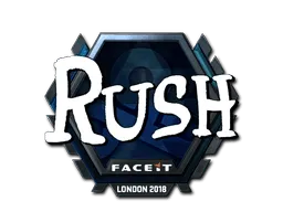 Sticker | RUSH (Foil) | London 2018