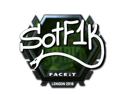 Sticker | S0tF1k (Foil) | London 2018