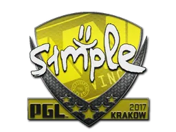 Sticker | s1mple | Krakow 2017