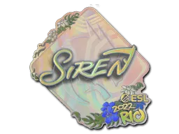 Sticker | S1ren (Holo) | Rio 2022