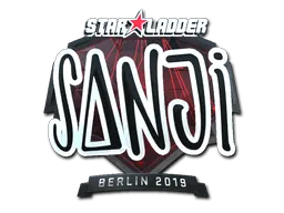 Sticker | SANJI (Foil) | Berlin 2019
