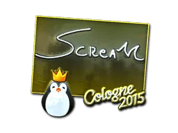 Sticker | ScreaM (Foil) | Cologne 2015