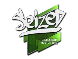 Sticker | seized | Boston 2018