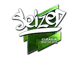 Sticker | seized (Foil) | Boston 2018