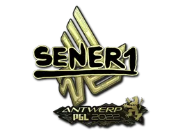 Sticker | SENER1 (Gold) | Antwerp 2022