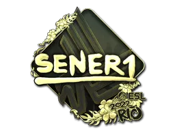 Sticker | SENER1 (Gold) | Rio 2022