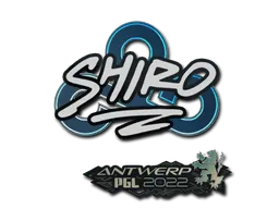 Sticker | sh1ro | Antwerp 2022