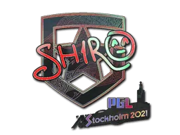 Sticker | sh1ro (Holo) | Stockholm 2021