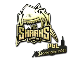 Sticker | Sharks Esports (Gold) | Stockholm 2021