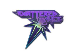 Sticker | Shattered Web