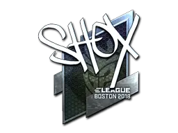 Sticker | shox (Foil) | Boston 2018